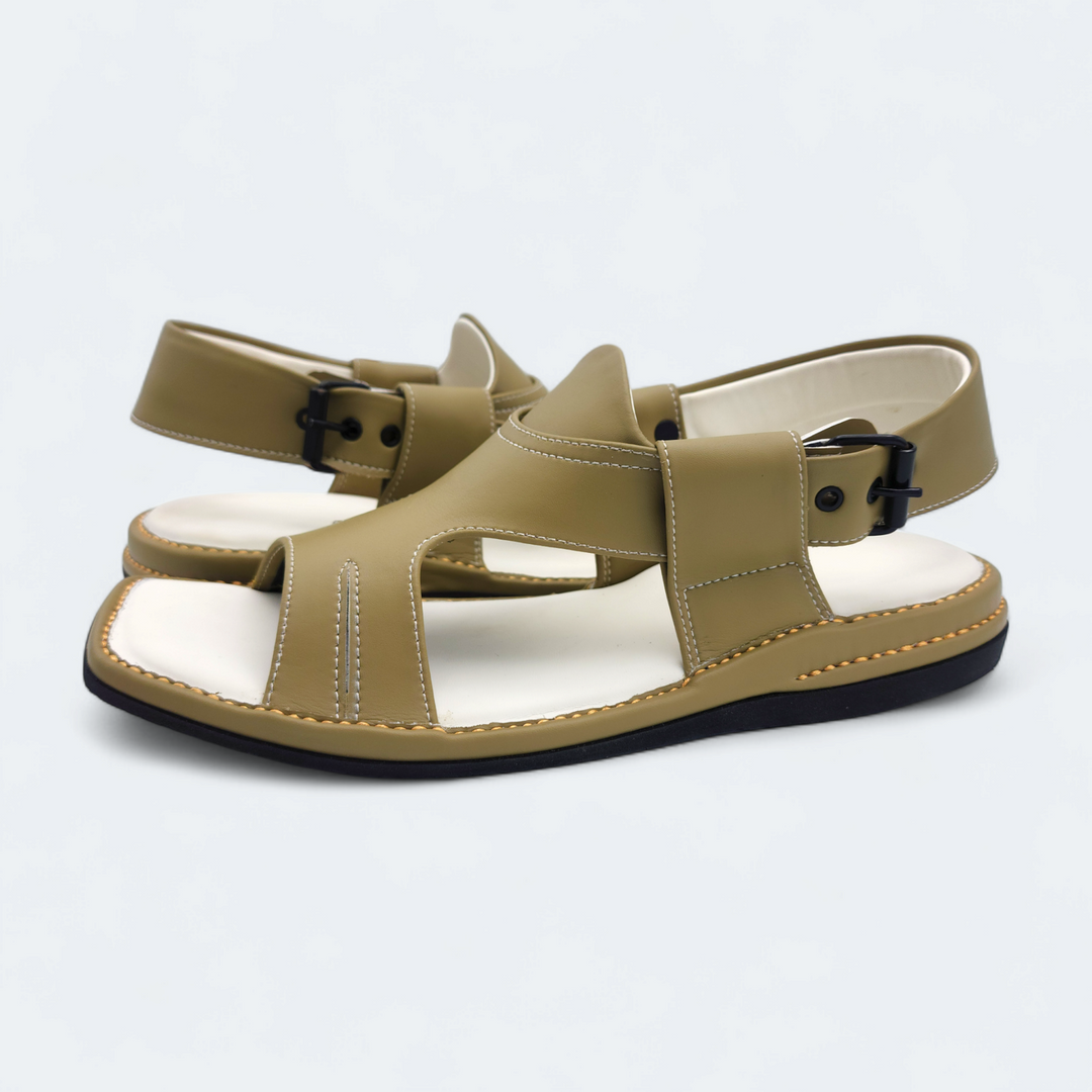 Panjedar Medicated Chappal Light Weight Olive