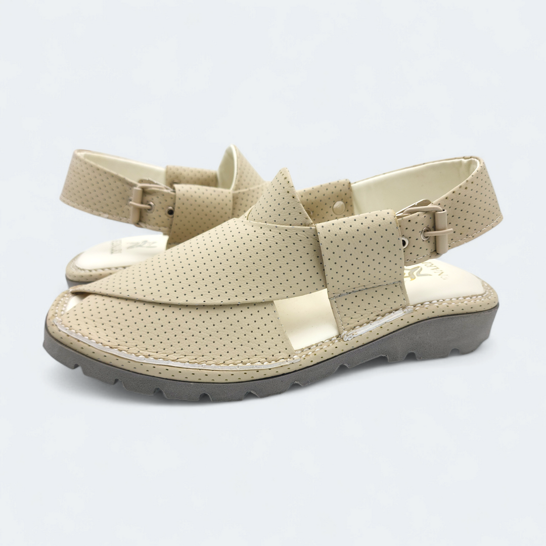 GOGO Medicated Chappal Dotted Cream