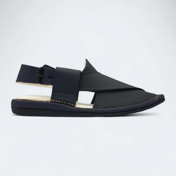 GOGO Medicated Chappal Matte Black