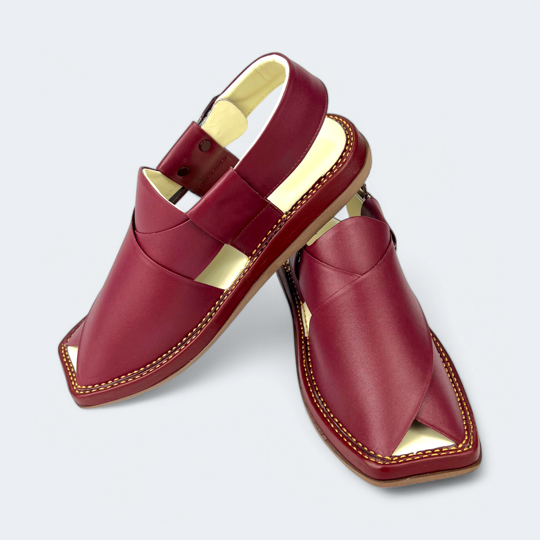 Kaptan Medicated Chappal Marron