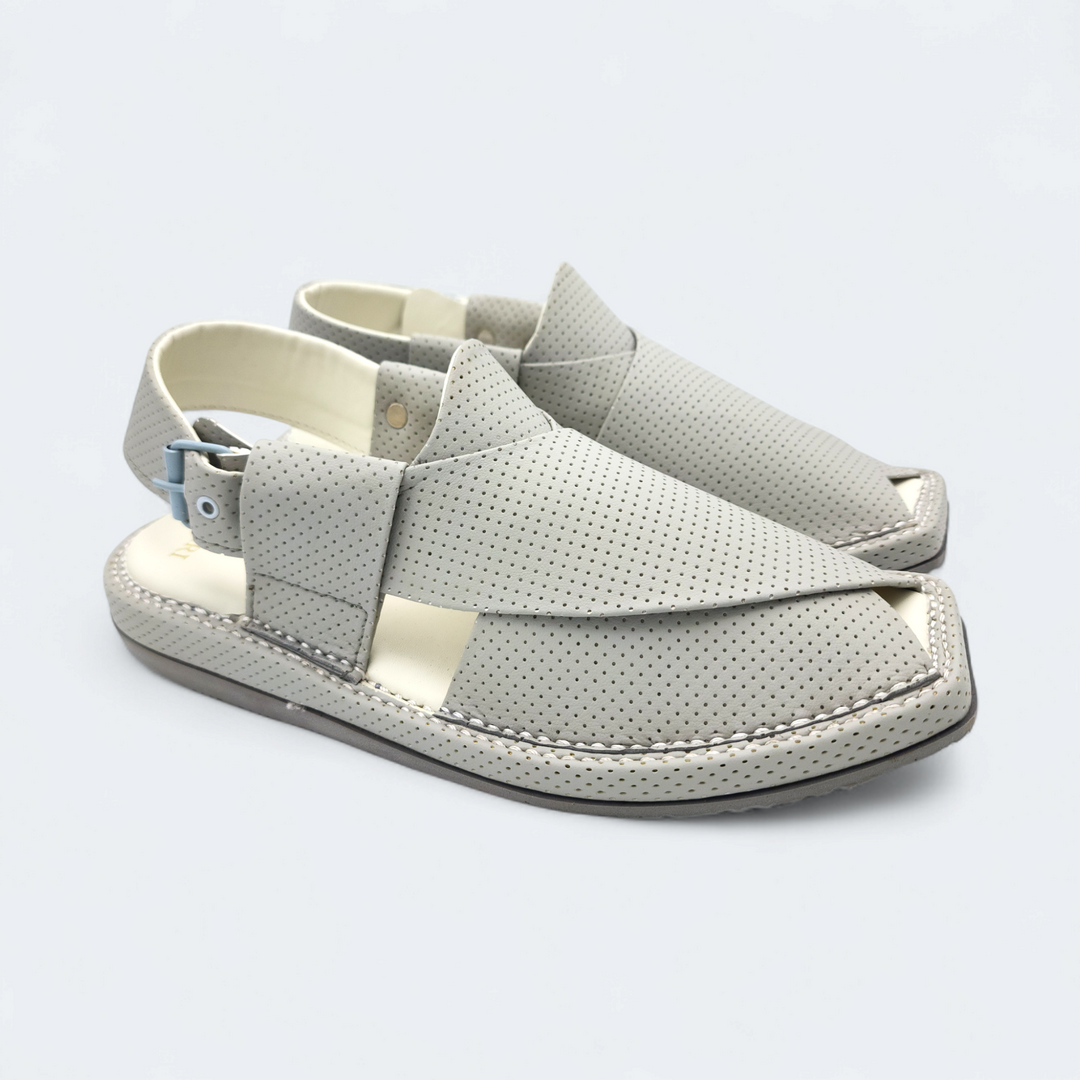 Kaptan Medicated Chappal Grey